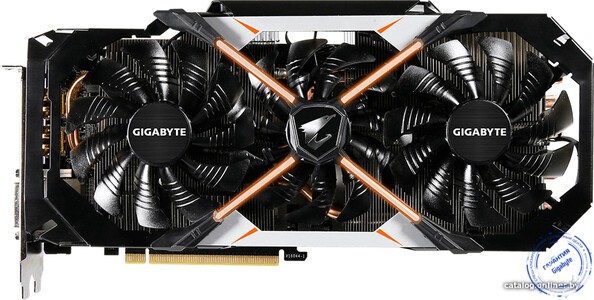 видеокарт Gigabyte AORUS GeForce GTX 1080